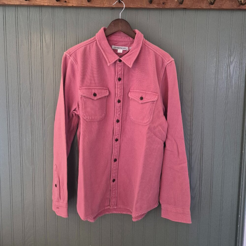 Outerknown Chroma Blanket Shirt | Earth Red